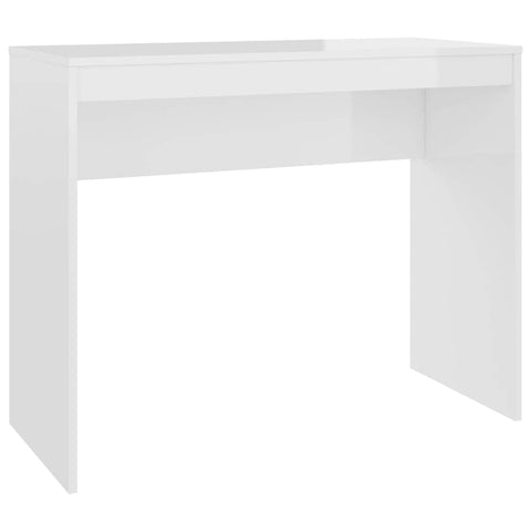 Desk High Gloss White  Chipboard