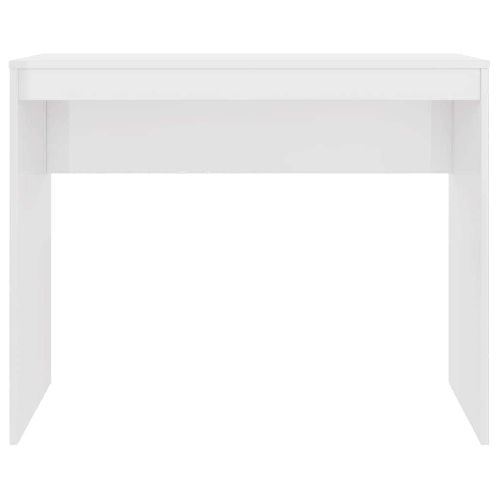 Desk High Gloss White  Chipboard