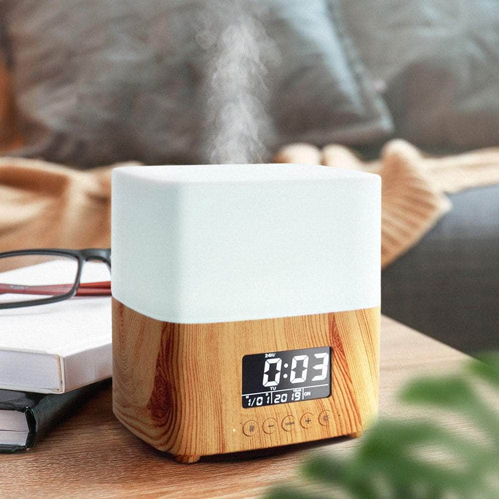 Devanti Aroma Diffuser Essential Oil Clock