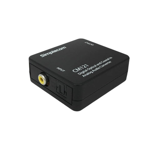 Digital Optical Toslink And Coaxial To Analog Rca Audio Converter