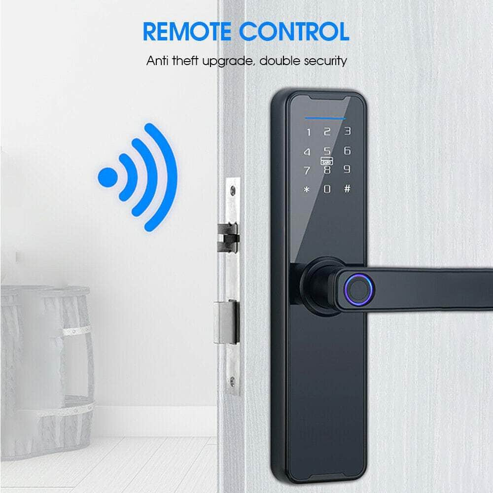 Digital Smart Door Lock Fingerprint, App, Key Card