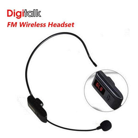 Digitalk Fm Wireless Headset For F-37B