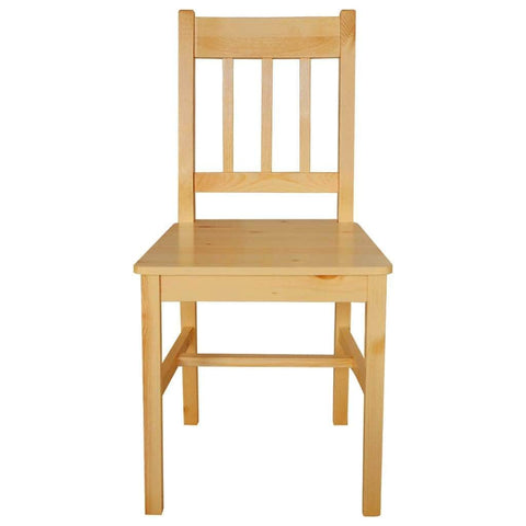 Dining Chairs 4 pcs Pinewood