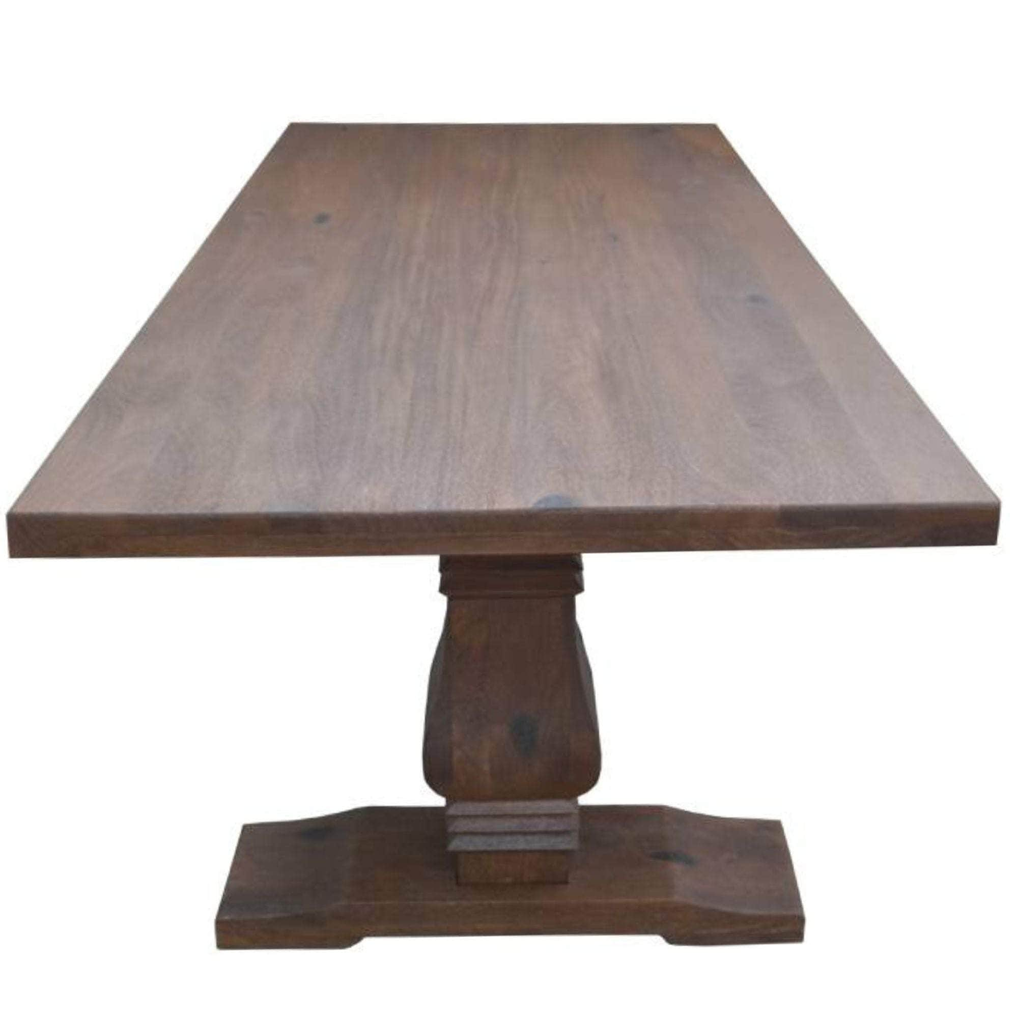 Dining Table 180Cm French Provincial Pedestal Solid Timber Wood