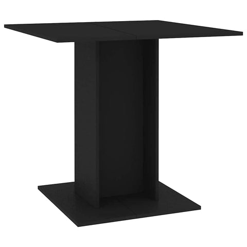 Dining Table Black Chipboard