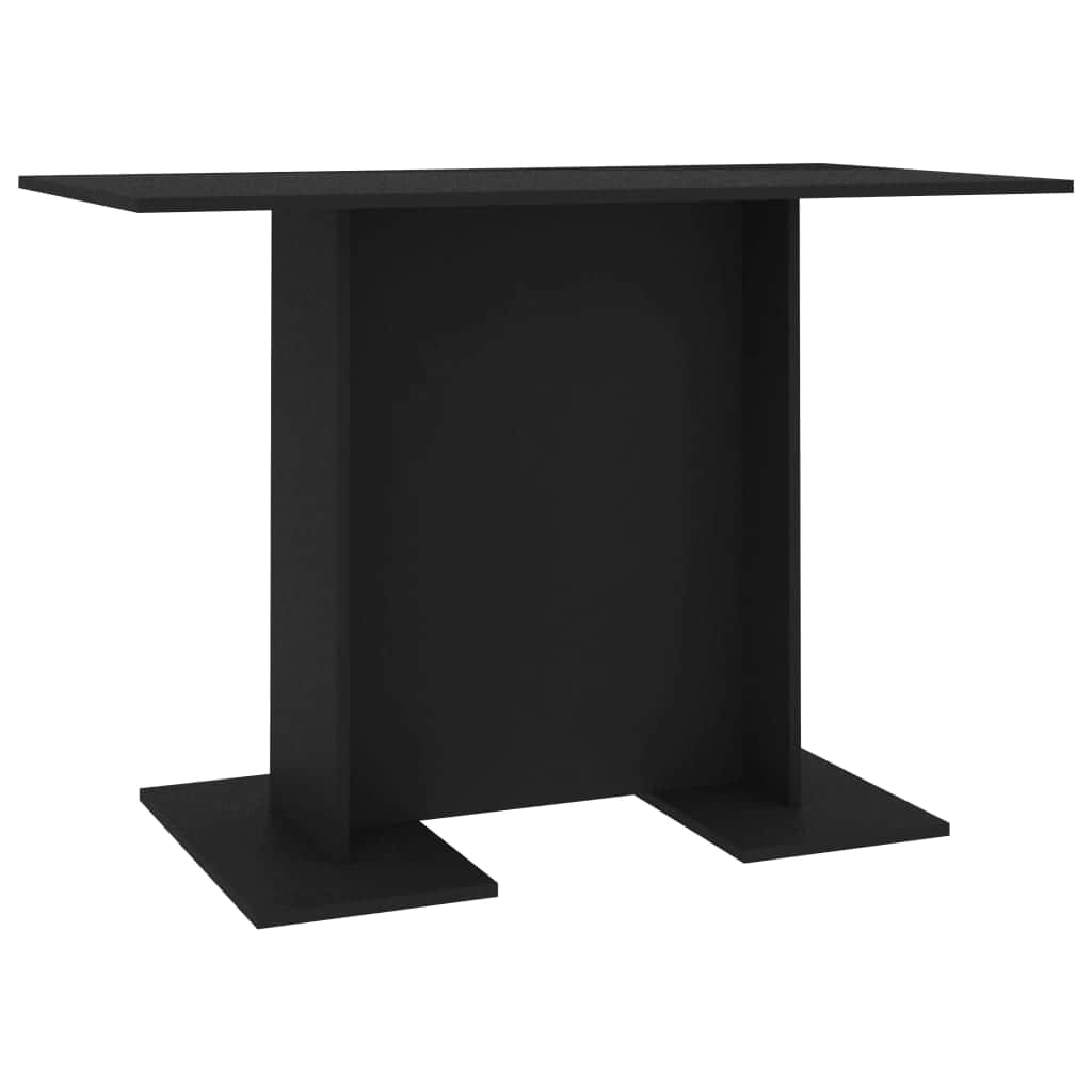 Dining Table Black  Chipboard