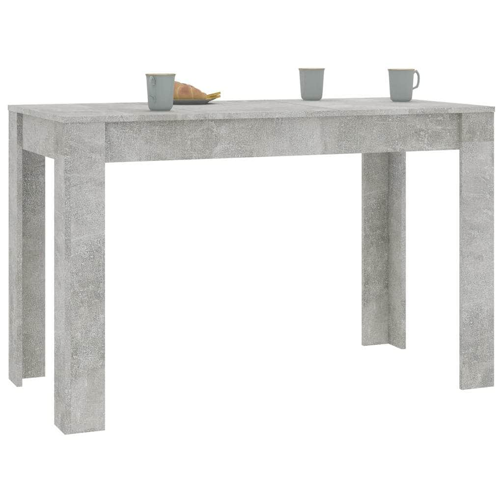 Dining Table Concrete Grey -Chipboard