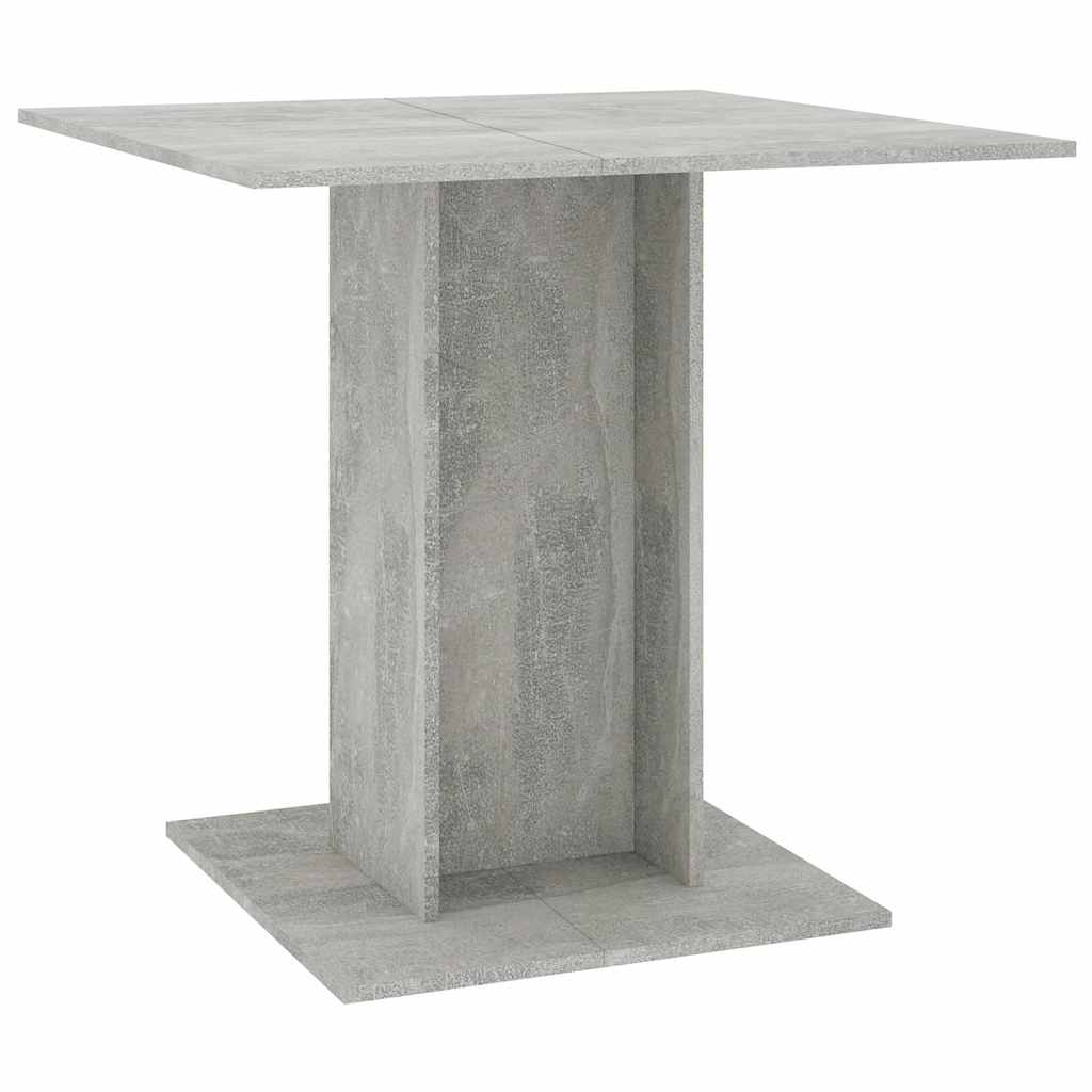 Dining Table Concrete Grey Chipboard