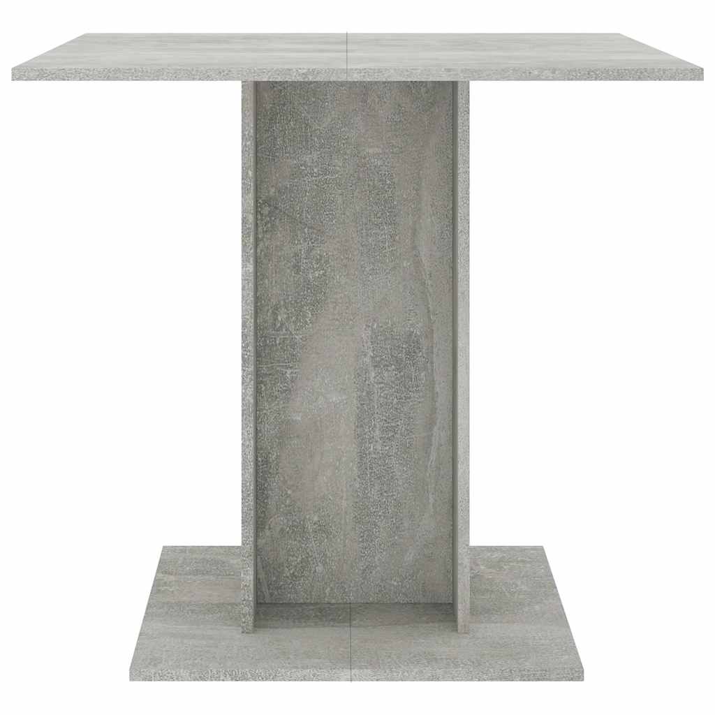 Dining Table Concrete Grey Chipboard