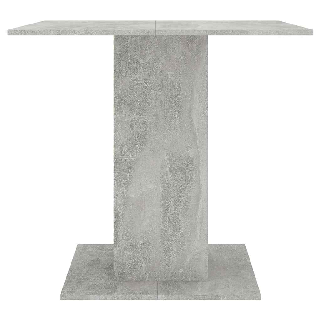 Dining Table Concrete Grey Chipboard