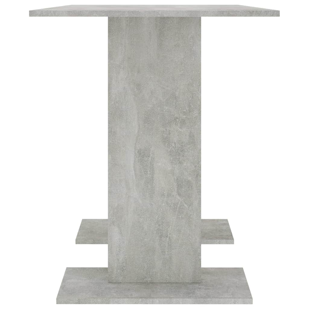 Dining Table Concrete Grey  Chipboard