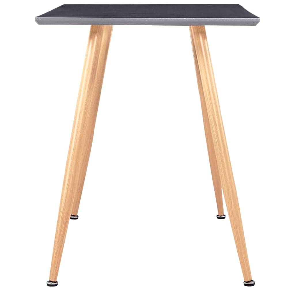 Dining Table Grey & Oak MDF
