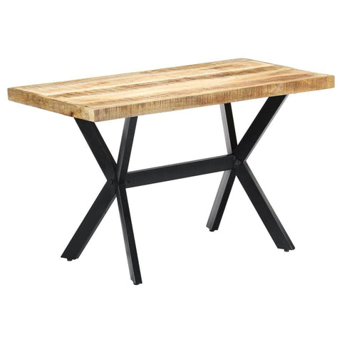 Dining Table Solid Rough Mango Wood