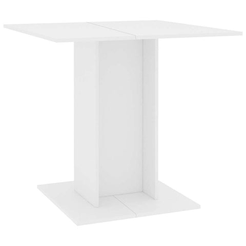 Dining Table White Chipboard