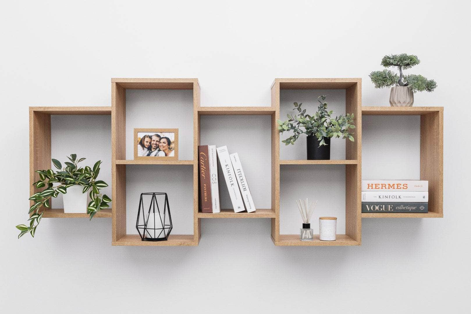 Display Shelf - Nordic Ash/Oak/White