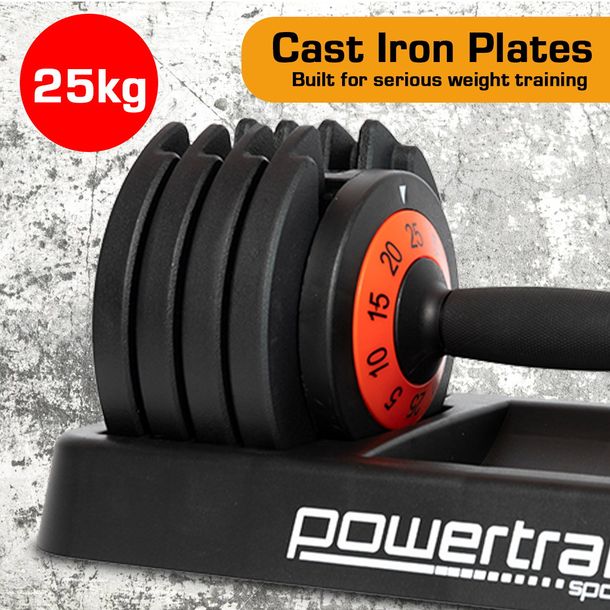 Pro Adjustable Dumbbell Set - 50kg