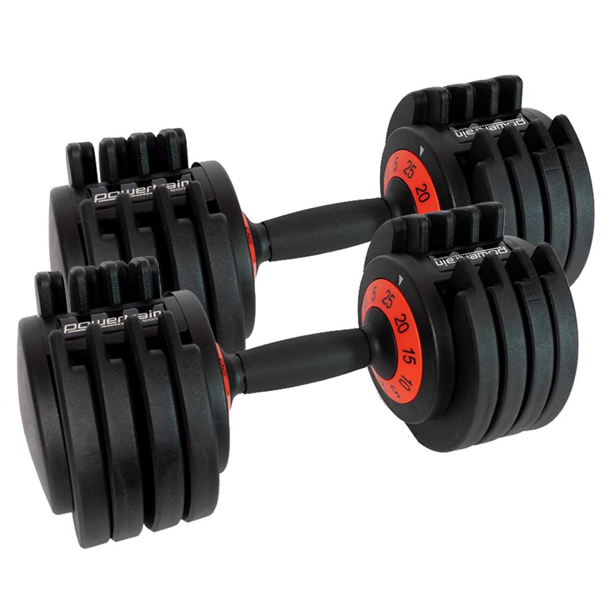 Pro Adjustable Dumbbell Set - 50kg