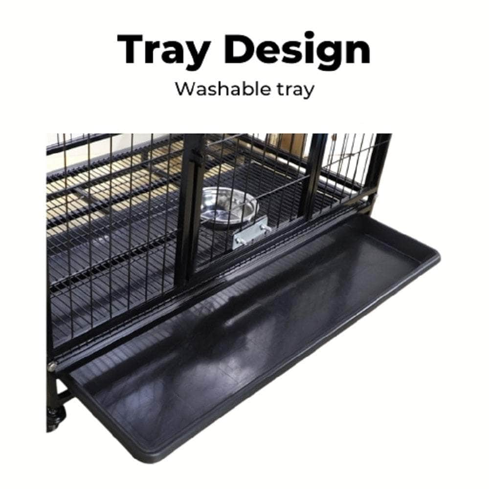 Dog Cage 38" with wheels