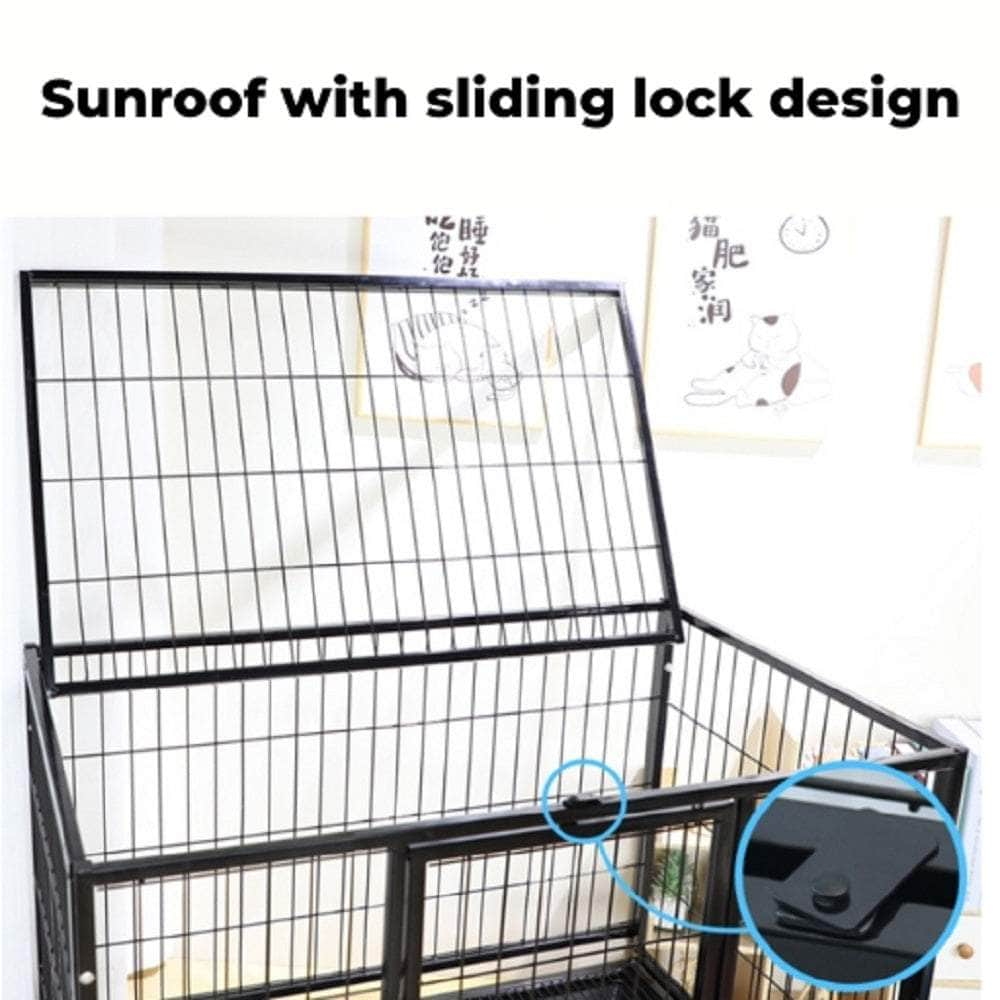 Dog Cage 38" with wheels