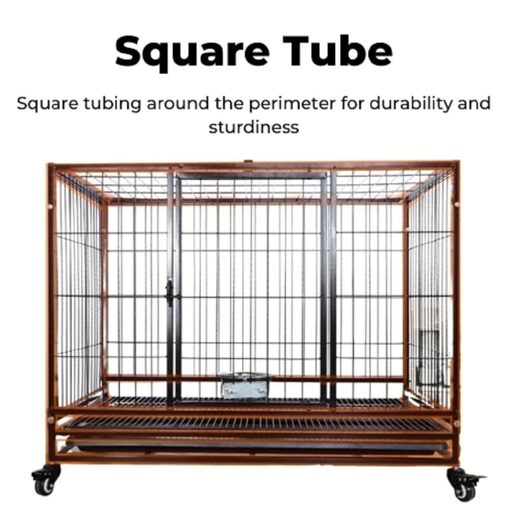 Dog Cage 38" with wheels