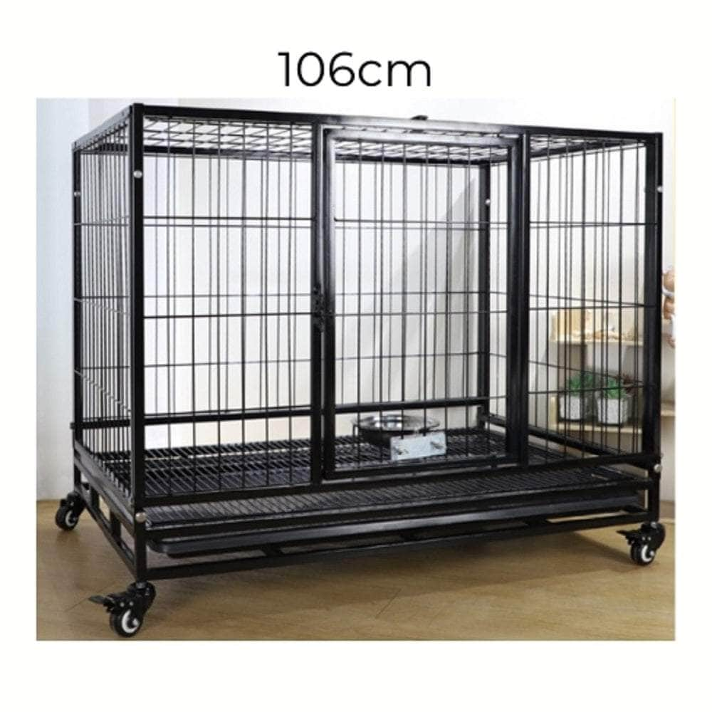 Dog Cage 46" (With Wheels)