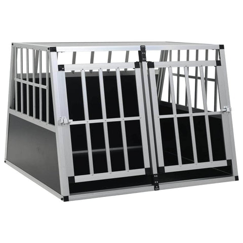 Dog Cage with Double Door