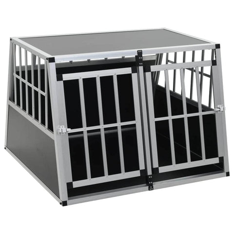 Dog Cage with Double Door