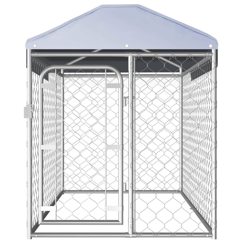 Dog Kennel with Roof