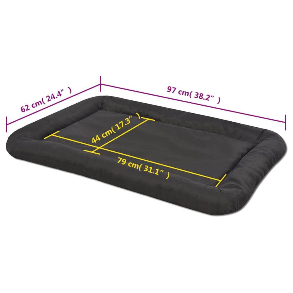 Dog mattress Size XXL Black