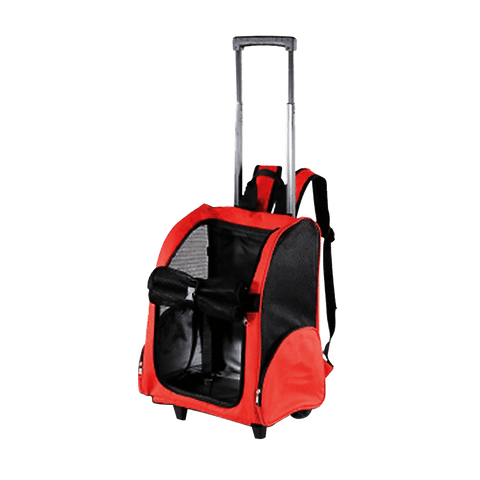 Dog Pet Safety Transport Carrier Backpack Trolley