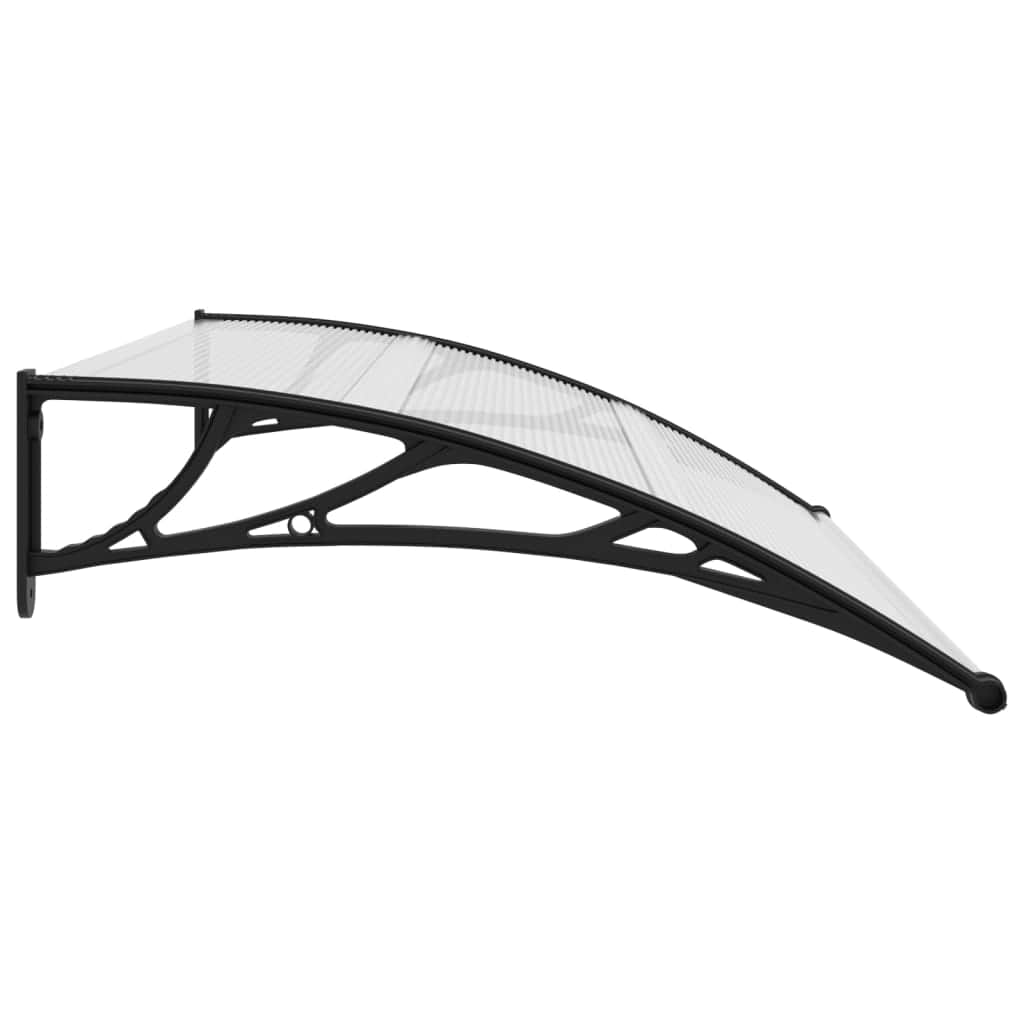 Door Canopy (Black and Transparent)