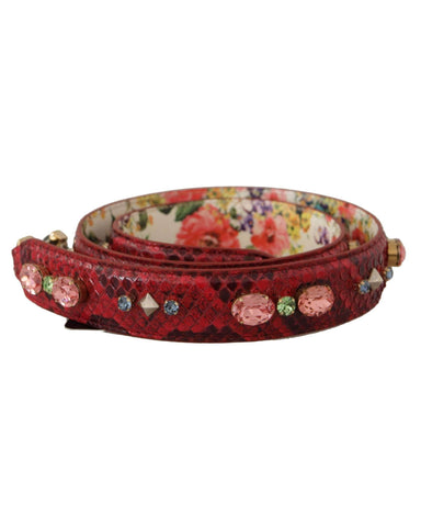 Dream Glimmering Pink/Beige/Red Studded Shoulder Strap