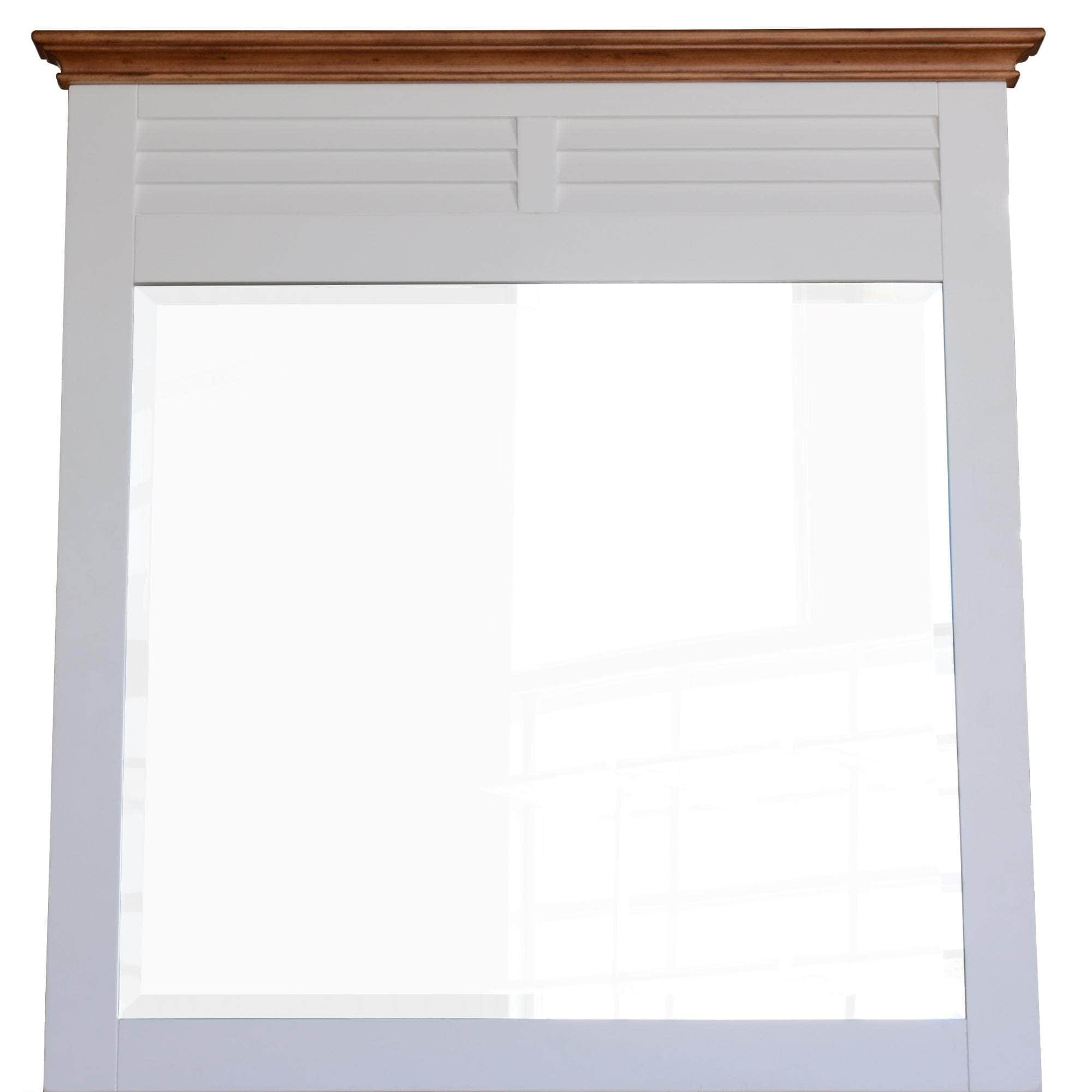 Dresser Vanity Mirror for Bedroom - White