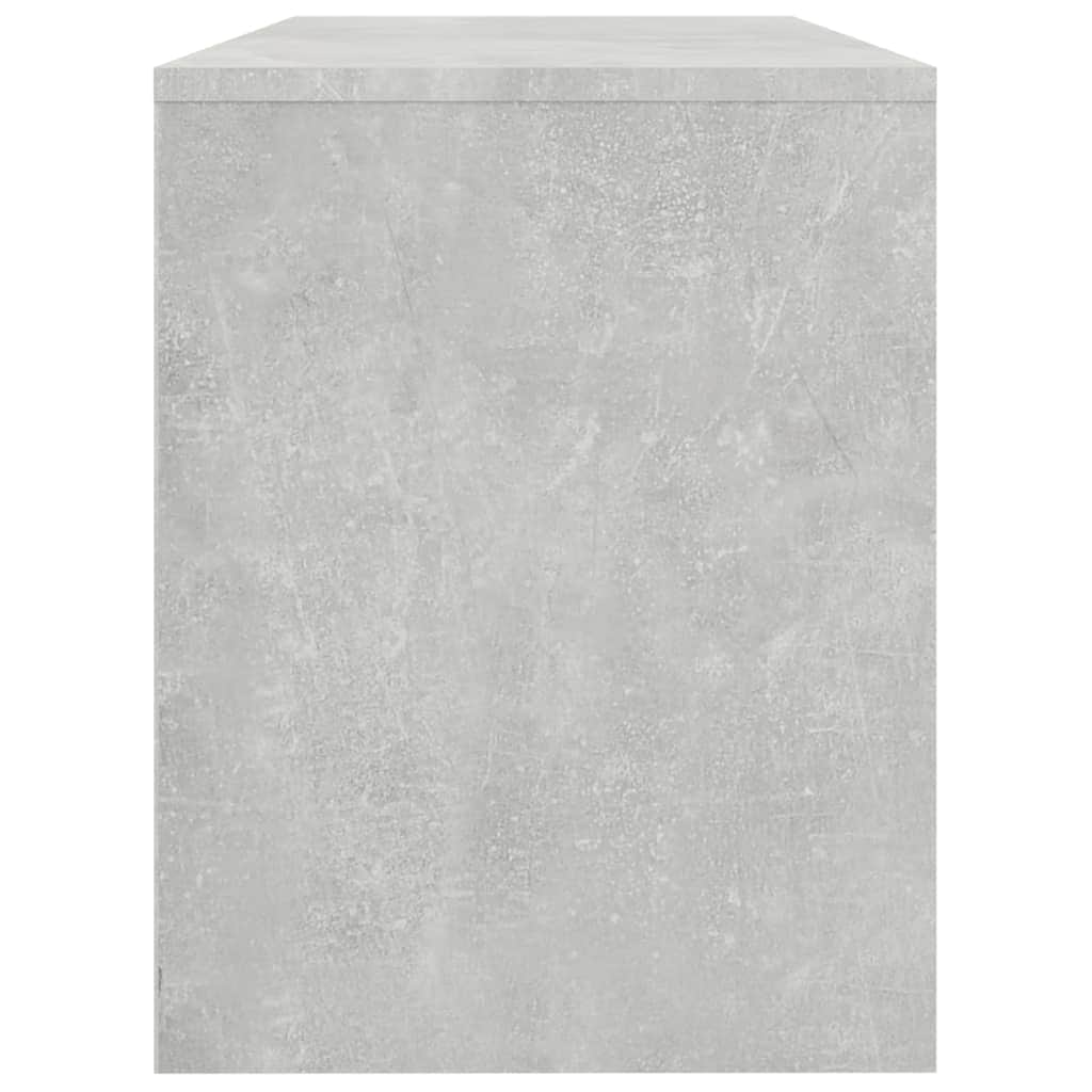 Dressing Stool Concrete Grey Engineered Wood