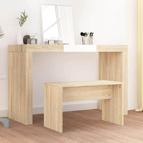 Dressing Stool Sonoma Oak Engineered Wood