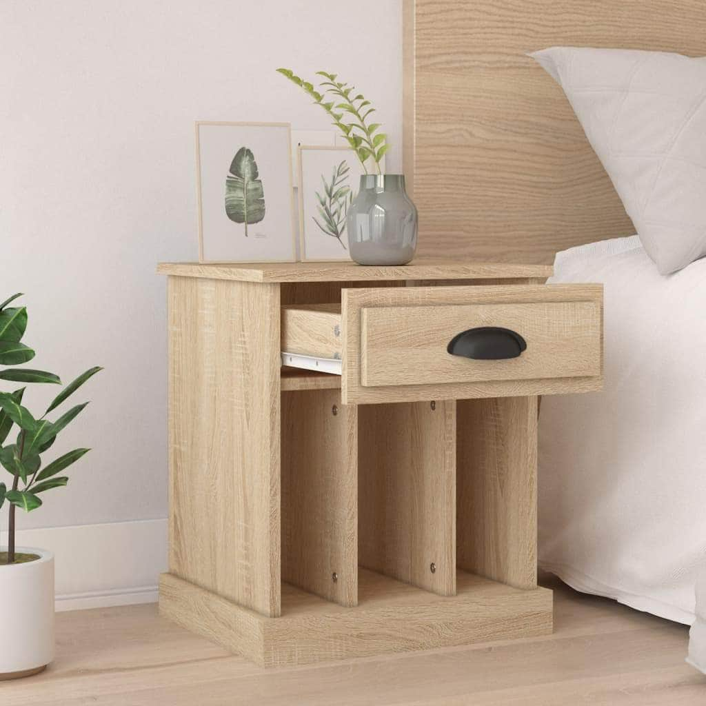 Dual Ivory Comfort: Set of 2 White Bedside Cabinets