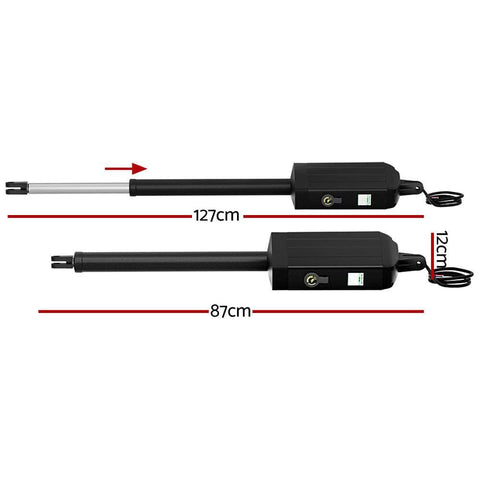 Dual Swing Gate Opener 20W Full Solar Power 600KG 10M