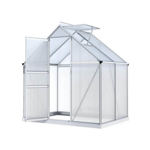 Durable Green Fingers Aluminium Greenhouse - Compact Storage Shed