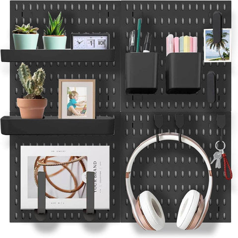 Durable Pegboard Combination Kit - Versatile Wall Hanging System