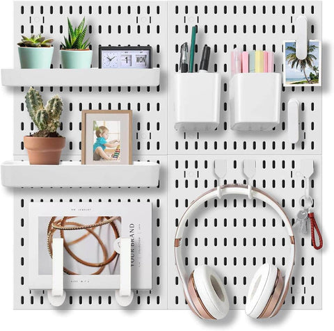 Durable Pegboard Combination Kit - Versatile Wall Hanging System