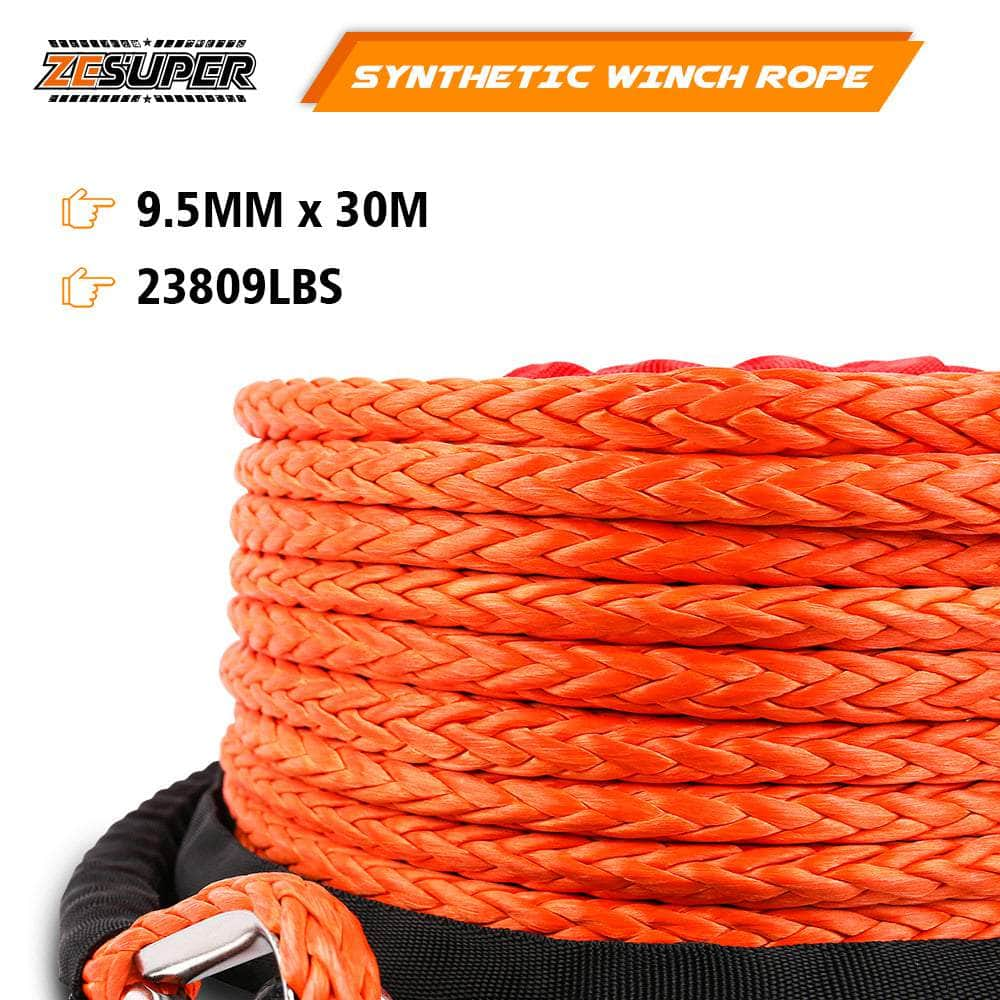 Durable Winch Rope: Dyneema Tow Cable with Hook