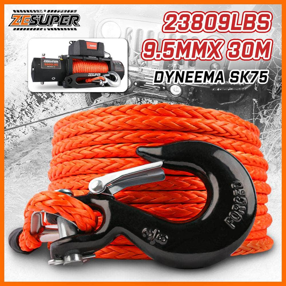 Durable Winch Rope: Dyneema Tow Cable with Hook