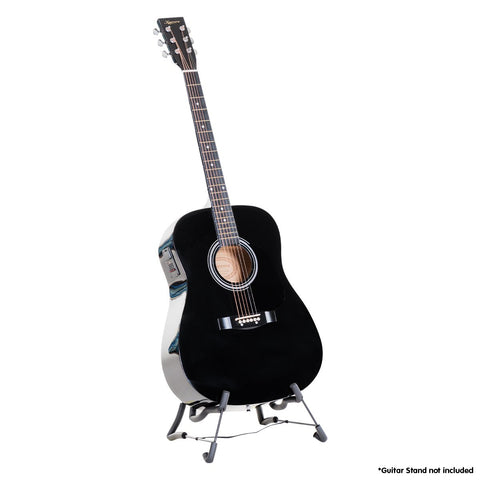 Electronic Acoustic Guitar 41in  - Black