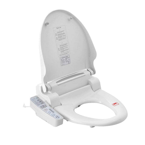 Electric Bidet Toilet Seat Cover Auto Smart Water Wash Dry Panel Control