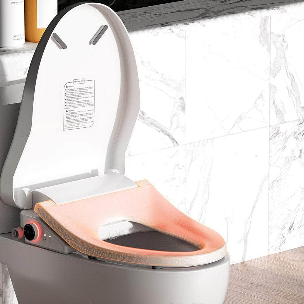 Electric Bidet Toilet Seat Cover with Auto Smart Spray and Knob - Electronic Seats