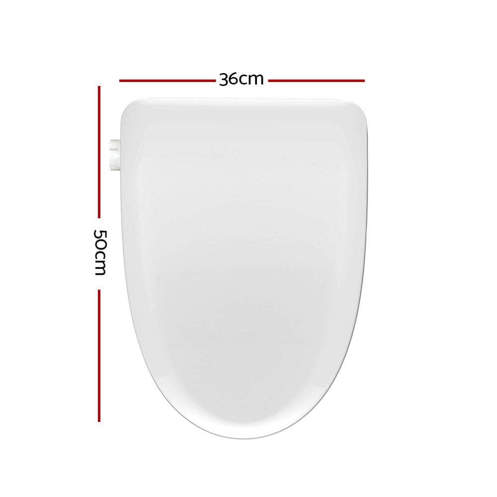 Electric Bidet Toilet Seat Cover with Auto Smart Spray and Knob - Electronic Seats