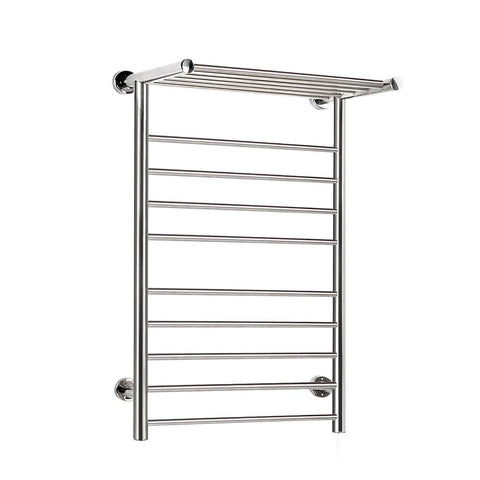 Electric Heated Towel Rail Rack 14 Bars Wall Mounted Clothes Dry Warmer