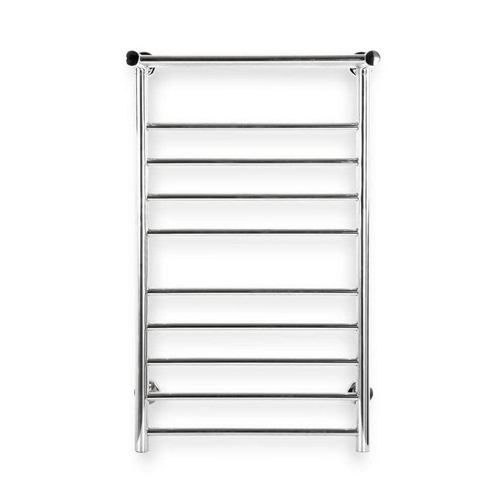 Electric Heated Towel Rail Rack 14 Bars Wall Mounted Clothes Dry Warmer