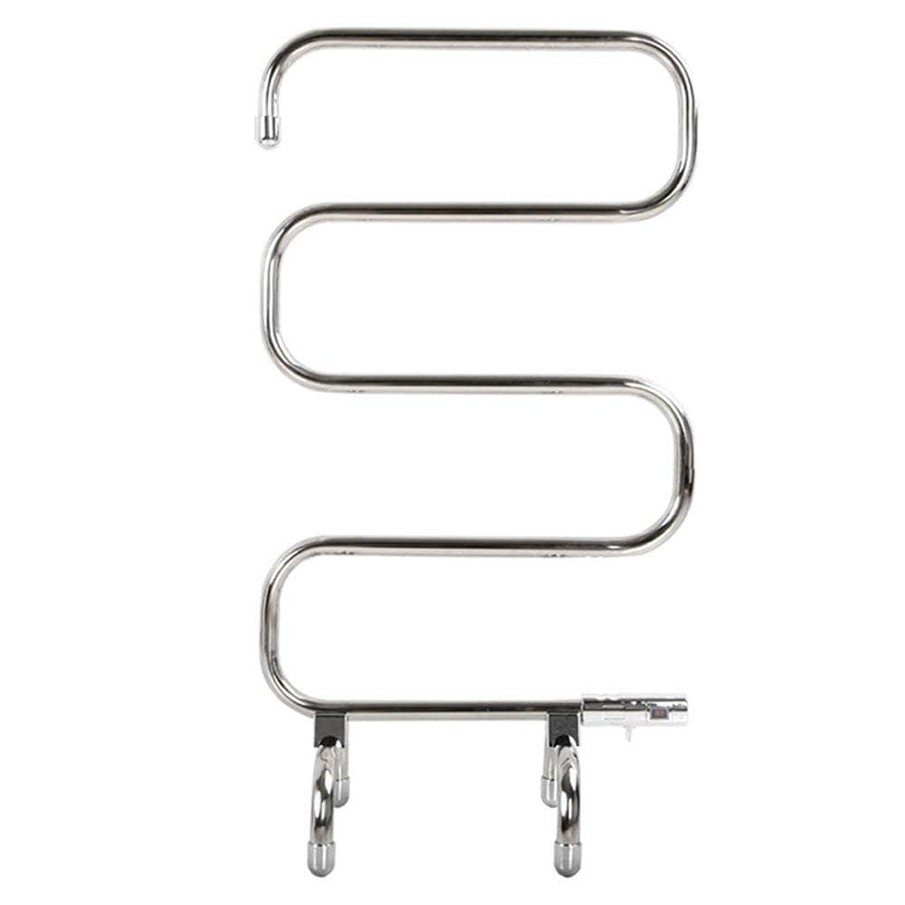 Electric Heated Towel Rail Rack 5 Bars Freestanding Clothes Dry Warmer