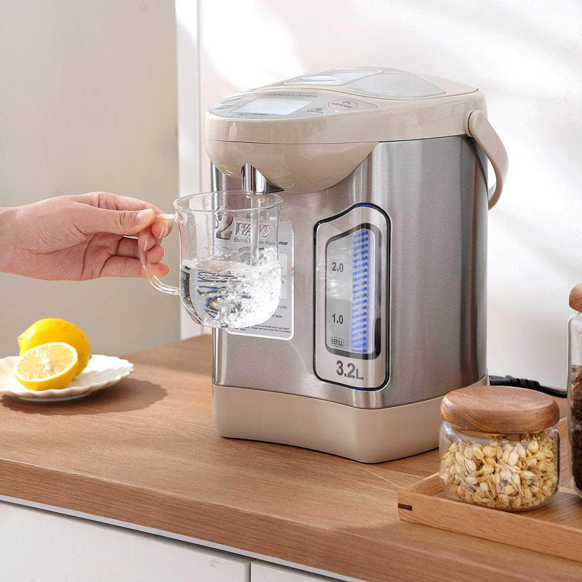 Electric Hot Water Dispenser - 3.2L LED Display